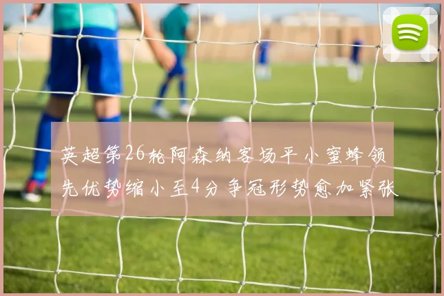 英超第26轮阿森纳客场平小蜜蜂领先优势缩小至4分争冠形势愈加紧张